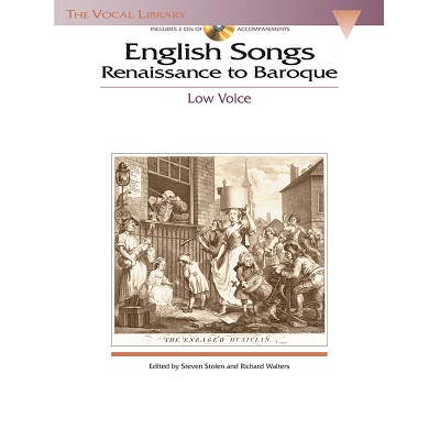 English Songs: Renaissance to Baroque Low Voice