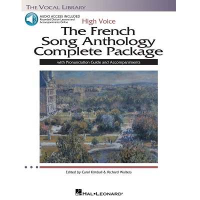 The French Song Anthology Complete Package – High 