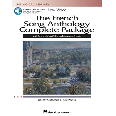 The French Song Anthology Complete Package – Low Voice