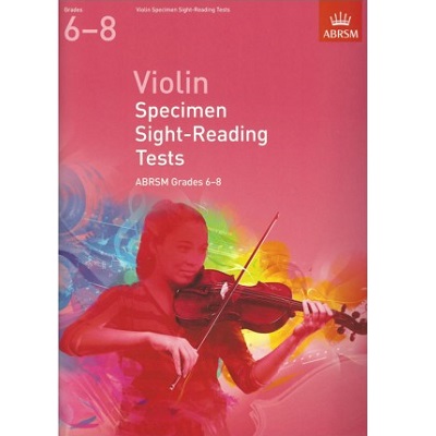 Violin Specimen Sight-Reading Tests, ABRSM Grades 6–8