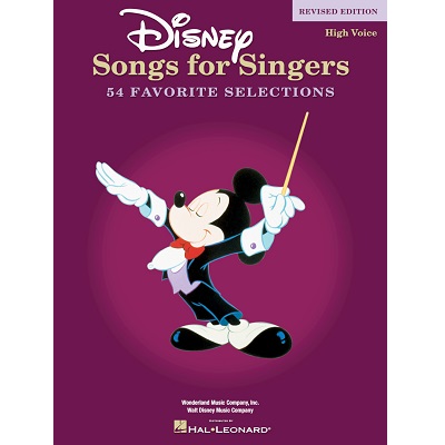 Disney Songs for Singers - Revised Edition