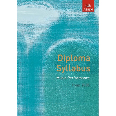 Diploma Syllabus Music Performance from 2005