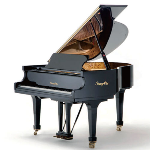 SingArts YT3三角钢琴(尊享系列)，黑色亮光，长度152cm