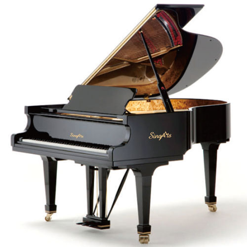 SingArts YT5三角钢琴(尊享系列)，黑色亮光，长度170cm