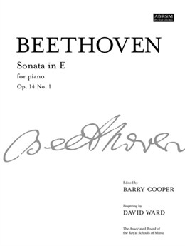 Beethoven: Piano Sonata In E Op.14 No.1