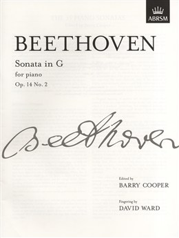 Ludwig Van Beethoven: Sonata In G Op.14 No.2