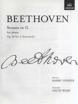Ludwig Van Beethoven: Piano Sonata In G Op.49 No.2 (Sonate Facile)