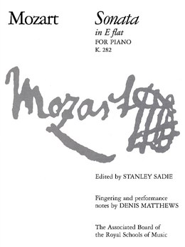 W.A. Mozart: Sonata In E Flat For Piano K.282