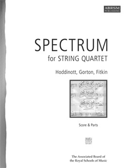 Spectrum For String Quartet - 3 Contemporary Pieces (Score and Parts)