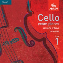 ABRSM Cello Exam Pieces CD - Grade 1 (2010-2015)