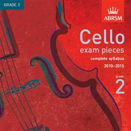 ABRSM Cello Exam Pieces CD - Grade 2 (2010-2015)