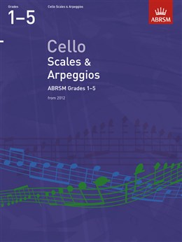ABRSM: Cello Scales And Arpeggios - Grades 1-5 (Fr
