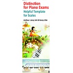 Distinction for piano exam scales grade 1-8