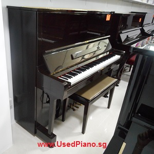 ROYALE DW-7A used piano, Korean brand, dark brown color