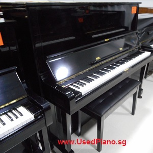 SOJIN VS-53 二手钢琴，黑色